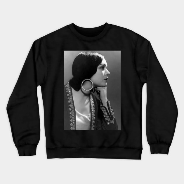 Pola Negri Exotica Crewneck Sweatshirt by SILENT SIRENS